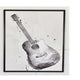 30 x 40 Framed Wall Art Painting Set of 2 Guitar and Piano Black White By Casagear Home BM315650