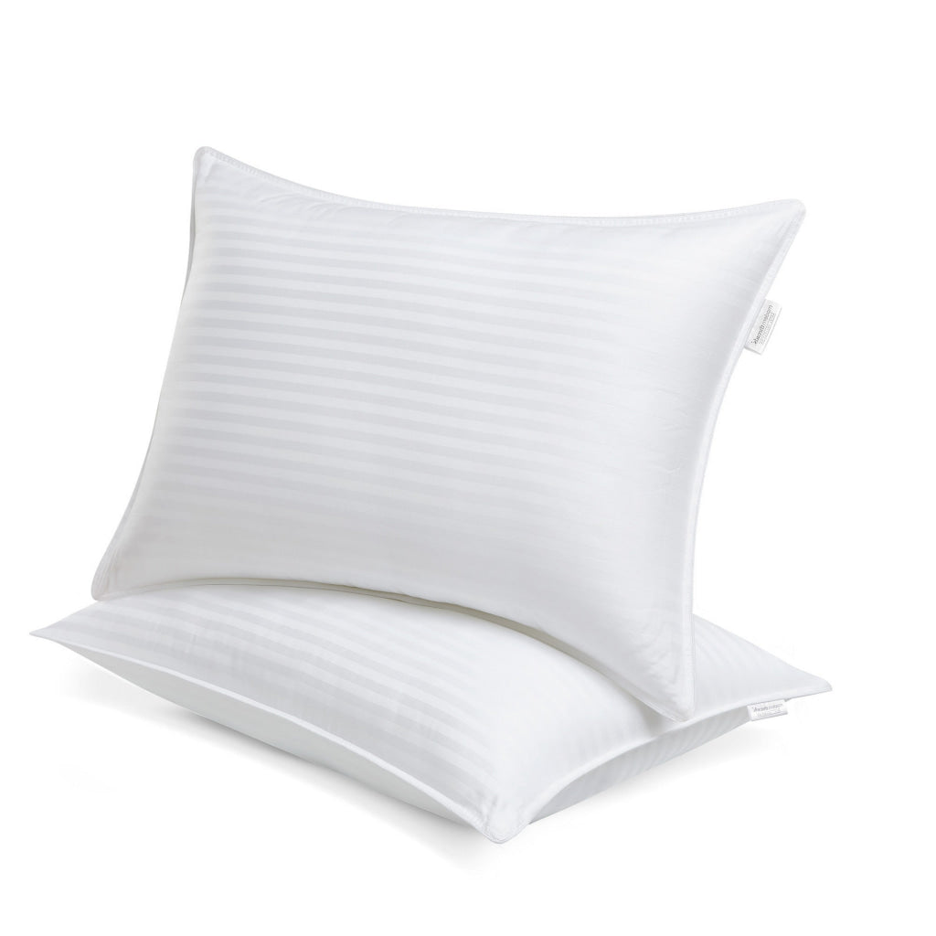 Alice 20 x 28 Queen Size 2 Pillows Gel Infused Cooling Down Alternative By Casagear Home BM315878