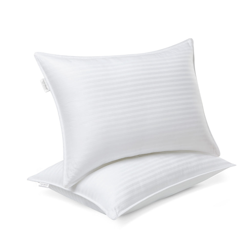Alice 20 x 28 Queen Size, 2 Pillows, Gel Infused Cooling, Down Alternative By Casagear Home