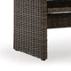 Ashley Soha 59" Outdoor Multi Use Dining Table, Brown Wicker