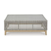 Ashley Yami 50 Inch Outdoor Coffee Table Tempered Glass Top Gray BM315934