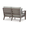 Ashley Karo 55’’ Outdoor Loveseat Cushioned Seat Gray Brown BM315945