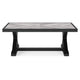 Ashley Tira 48" Outdoor Coffee Table, Tile Top, Black, Light Gray
