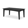 Ashley Fini 44’’ Outdoor Coffee Table Slatted Top Black Finish