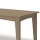 Ashley Fini 44" Outdoor Coffee Table, Slatted Top, Brown Finish