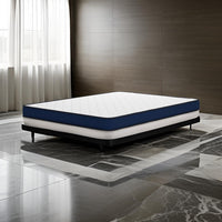 White and Blue and Black