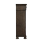 Rion 58 Inch Tall Dresser Lift Top Chest with 5 Storage Drawers Brown By Casagear Home BM316123