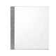 Ara 33 x 39 Dresser Mirror Crystal Accents White Glossy Laminate Finish By Casagear Home BM316132
