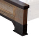 Amy California King Size Bed Raised Panel Headboard Farmhouse Gray Brown By Casagear Home