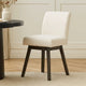 Ghy 25 Inch Swivel Counter Chair Set of 2, White Textured Upholstery, Brown By Casagear Home