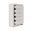 Ashley 51’’ Tall Dresser Chest 5 Drawers White Wood Finish BM316571