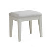 Lea Vanity Desk and Stool Set 3 Gliding Drawers Crisp White Wood By Casagear Home BM316578