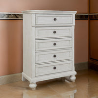 48 dresser 48" Tall Farmhouse 5 Drawer Wood Dresser, Chest of Drawers for Bedroom making it easy to categorise clothing Buy Ashley Lea Tall Dresser