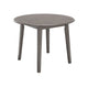 Ashley Ora 43" Dining Table, Round Surface, Dual Drop Leaves, Gray
