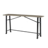 Ashley Xin 72’’ Counter Height Table Metal Hardware Rich Brown BM316630