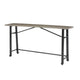 Ashley Xin 72’’ Counter Height Table Metal Hardware Rich Brown BM316630