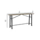 Ashley Xin 72’’ Counter Height Table Metal Hardware Rich Brown BM316630