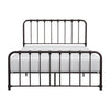 Ethan Full Size Metal Bed, Bronze Spindle Design, Heavy Duty Slat Support By Casagear Home