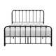 Ethan Full Size Metal Bed, Bronze Spindle Design, Heavy Duty Slat Support By Casagear Home