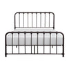 Ethan Twin Size Metal Bed, Bronze Spindle Design, Heavy Duty Slat Support By Casagear Home