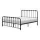 Ethan Twin Size Metal Bed Bronze Spindle Design Heavy Duty Slat Support By Casagear Home BM316826