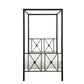 Lone Metal Canopy Bed Twin Size Square Posts Platform Base Modern Black By Casagear Home BM316859