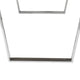 Ien 71 Inch Dining Table, Rectangular Top, Open Metal Panel, Walnut Brown By Casagear Home