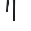 Eni 79 Inch Outdoor Dining Table, Natural Gray Concrete, Acacia Wood, Black By Casagear Home