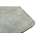 Cid Ziv 71 Inch Dining Table, Rectangular Gray Faux Concrete, Pillar Base By Casagear Home