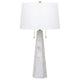 Ashley 32" Table Lamp, White Drum Shade, Pull Chain, Tapered Base