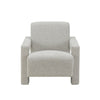 Cid Lily 28 Inch Accent Chair Light Gray Polyester Foam Cushions Wood By Casagear Home BM317595