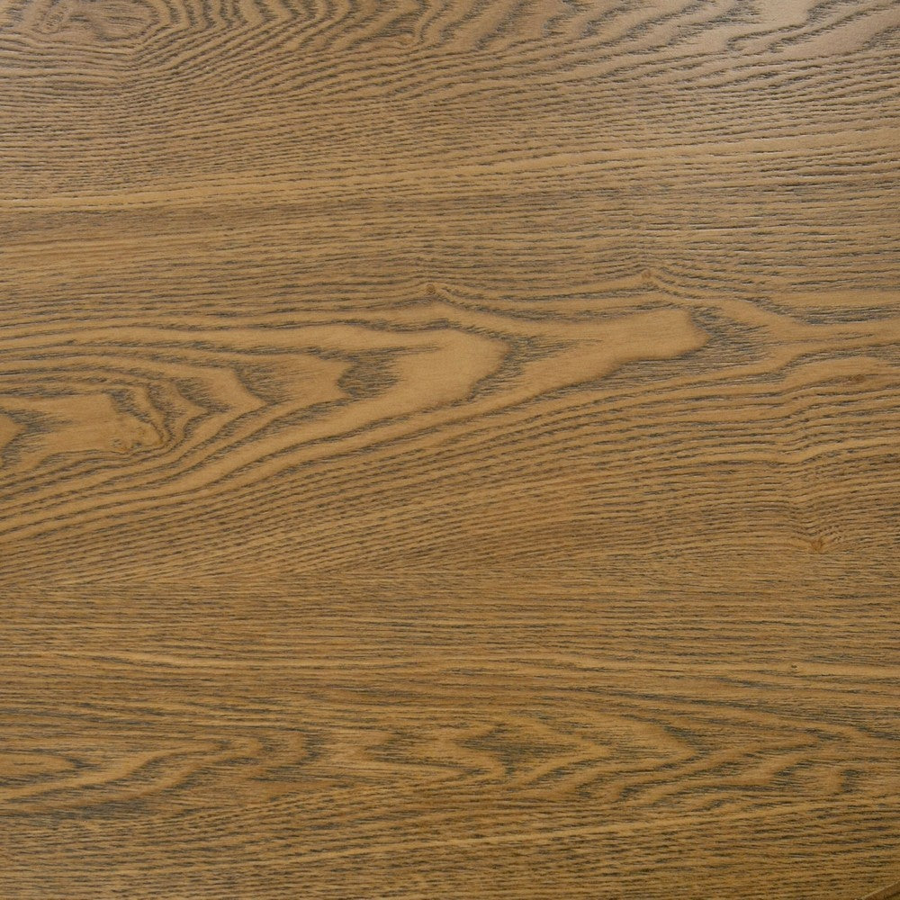 Cid Eliott 39 Inch Coffee Table Round Walnut Brown Solid Poplar Wood Frame By Casagear Home BM317633