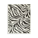 Ashley Thom 8 x 10 Large Area Rug Bold Zebra Print Black White BM318230