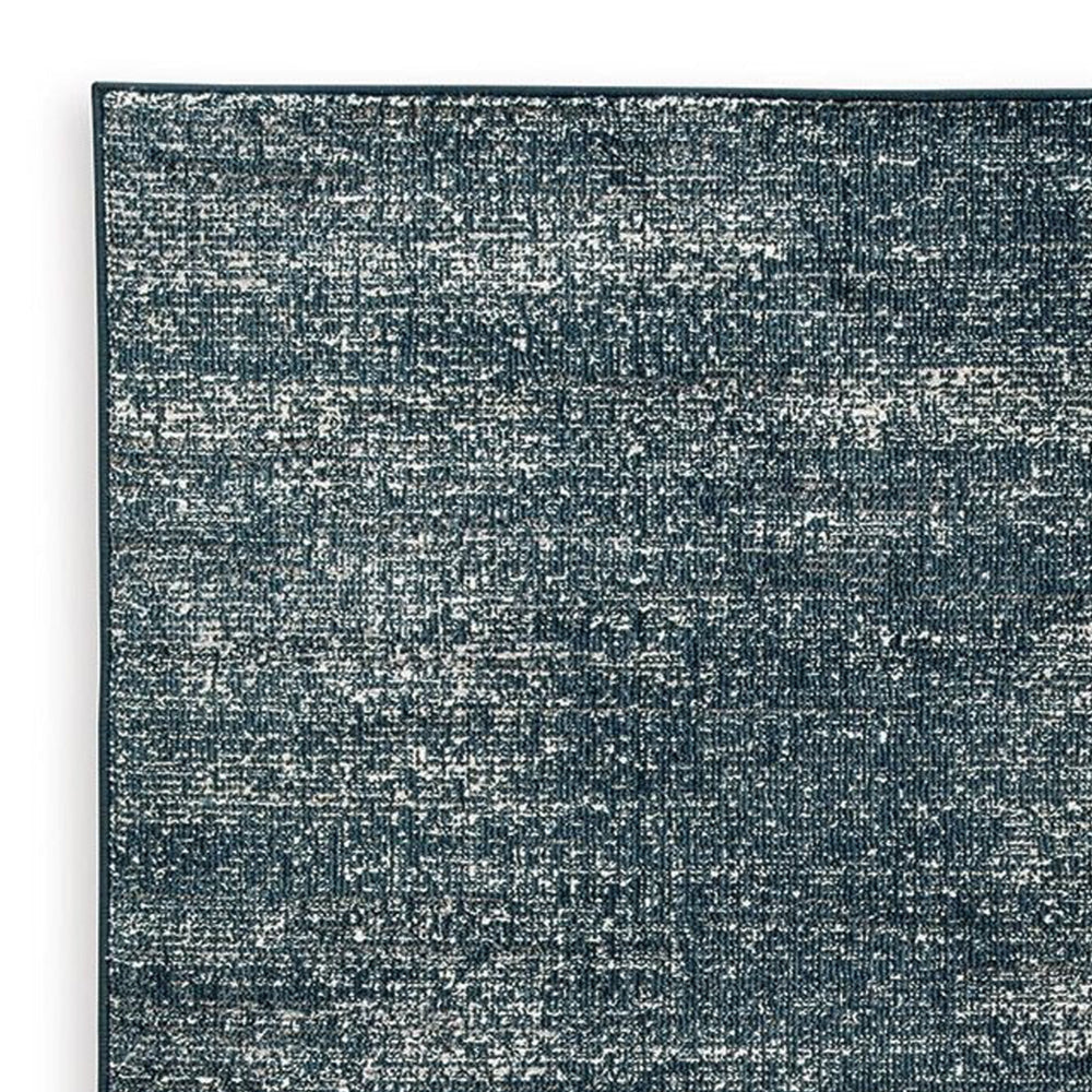 Beni 8 x 10 Large Area Rug, Abstract Linear Design, Machine Woven, Black By Casagear Home