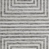 Ashley Seni 5 x 7 Medium Area Rug Geometric Woven Black Ivory BM318237