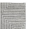 Ashley Seni 8 x 10 Large Area Rug Geometric Woven Black Ivory BM318238