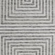Ashley Seni 8 x 10 Large Area Rug Geometric Woven Black Ivory BM318238