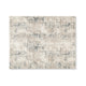 Ashley Toer 8 x 10 Large Area Rug Abstract Art Gray White