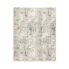 Ashley Toer 8 x 10 Large Area Rug Abstract Art Gray White