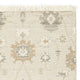 Ashley Kia 5 x 7 Medium Area Rug Handwoven Floral Pattern Beige BM318247