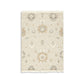 Kia 5 x 7 Medium Area Rug, Handwoven Floral Patterns, Beige Brown Wool By Casagear Home