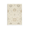 Ashley Kia 5 x 7 Medium Area Rug Handwoven Floral Pattern Beige BM318247