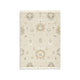 Ashley Kia 5 x 7 Medium Area Rug Handwoven Floral Pattern Beige BM318247