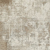 Ashley Lae 5 x 7 Medium Area Rug Abstract Art in Brown and Gray BM318269