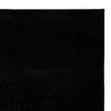 Ashley Stebin 8 x 10 Large Area Rug, Abstract Shag Style Black