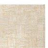 Aden 8 x 10 Large Area Rug, Handwoven Basket Weave Design, Beige Polyester By Casagear Home