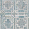 Ashley Lesy 5 x 7 Medium Area Rug Geometric Design Gray Ivory