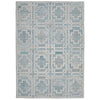 Ashley Lesy 5 x 7 Medium Area Rug Geometric Design Gray Ivory