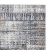 Ashley Tenr 5 x 7 Medium Area Rug Abstract Pattern Gray Polyester BM318279