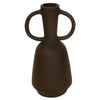 Ashley Adea Flower Vase, Antique Amphora Shape, Brown Terracotta